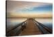 Sunrise on the Pier at Terre Ceia Bay, Florida, USA-Richard Duval-Premier Image Canvas