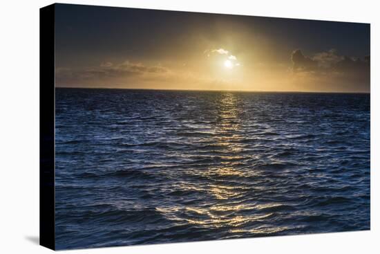 Sunrise on the Tropical, Pacific Island of Rarotonga, Cook Islands, South Pacific, Pacific-Matthew Williams-Ellis-Premier Image Canvas