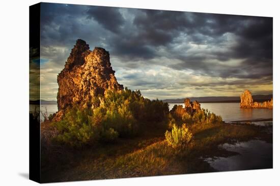 Sunrise on tufa formations, Mono Lake, Tufa State Natural Reserve, California-Adam Jones-Premier Image Canvas