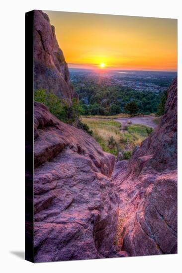 Sunrise over Boulder, Co-Dean Fikar-Premier Image Canvas