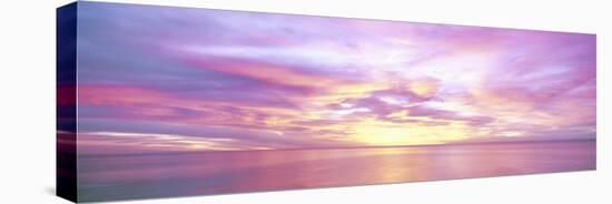 Sunrise over Sea of Cortez, El Cardonal, Baja California Sur, Mexico-Panoramic Images-Premier Image Canvas