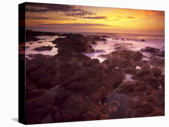 Sunrise over South Atlantic, Punta Del Este, Uruguay-Jerry Ginsberg-Premier Image Canvas