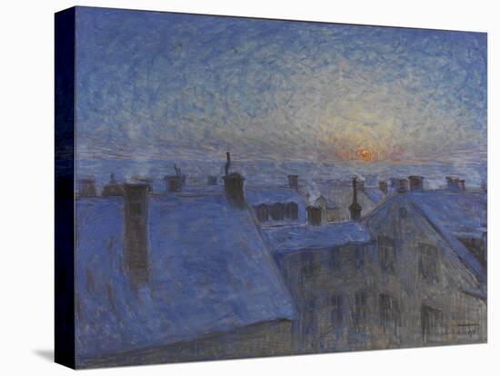 Sunrise over Stockholm Rooftops, 1903-Eugene Jansson-Premier Image Canvas