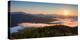 Sunrise over the Adirondack High Peaks from Goodnow Mountain, Adirondack Park, New York State, USA-null-Premier Image Canvas