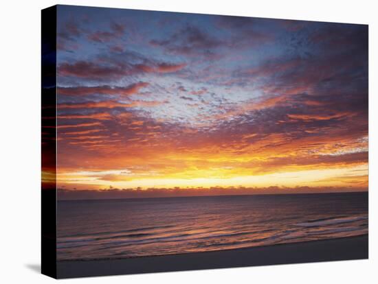 Sunrise over the Atlantic Ocean in Miami Beach, Florida, United States of America, North America-Angelo Cavalli-Premier Image Canvas