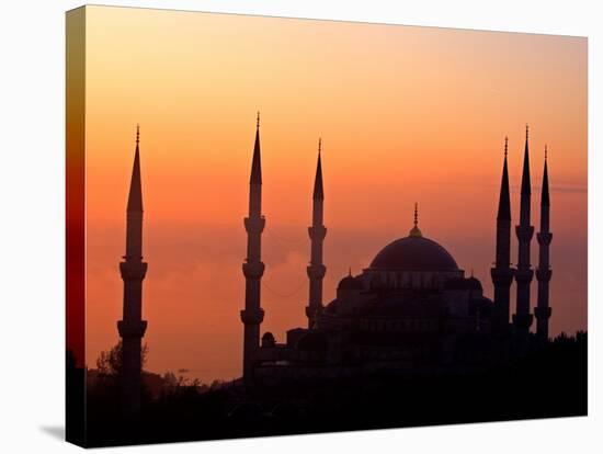 Sunrise Over the Blue Mosque, Istanbul, Turkey-Joe Restuccia III-Premier Image Canvas