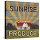 Sunrise Produce-Arnie Fisk-Stretched Canvas