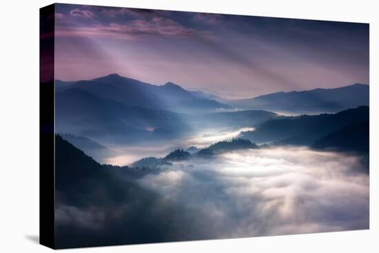 Sunrise Rays-Marcin Sobas-Premier Image Canvas