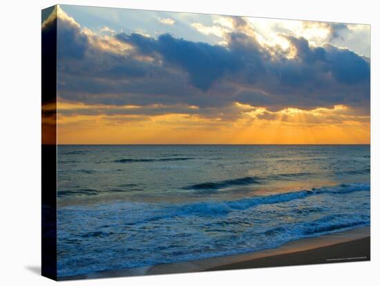Sunrise, Silver Sands, Canaveral National Seashore, Florida-Lisa S. Engelbrecht-Premier Image Canvas