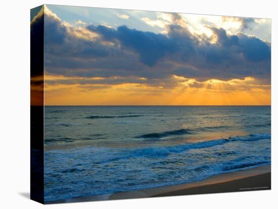 Sunrise, Silver Sands, Canaveral National Seashore, Florida-Lisa S. Engelbrecht-Premier Image Canvas