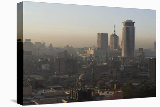 Sunrise View from Conrad Hotel, Cairo, Egypt-Natalie Tepper-Stretched Canvas