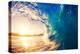 Sunrise Wave, Tropical Island Atoll, Nature Untouched Paradise-EpicStockMedia-Premier Image Canvas