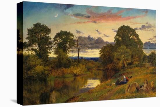 Sunset, 1861-Benjamin Williams Leader-Premier Image Canvas