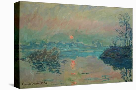 Sunset, 1880-Claude Monet-Premier Image Canvas