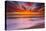 Sunset Abstract from Tamarack Beach in Carlsbad, Ca-Andrew Shoemaker-Premier Image Canvas