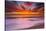 Sunset Abstract from Tamarack Beach in Carlsbad, Ca-Andrew Shoemaker-Premier Image Canvas