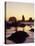 Sunset and Seastacks, Bandon Beach, Oregon, USA-Darrell Gulin-Premier Image Canvas