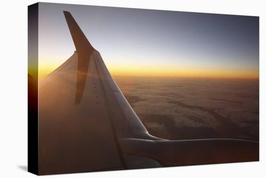 Sunset at 35,000 Feet Above La Palma, Canary Islands, Spain, 2009-Peter Thompson-Premier Image Canvas