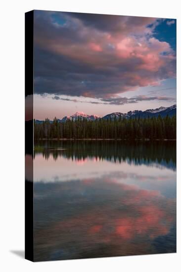 sunset at Annette Lake-Belinda Shi-Premier Image Canvas