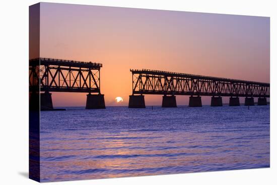 Sunset at Bahia Honda State Park in Florida-Fotomak-Premier Image Canvas