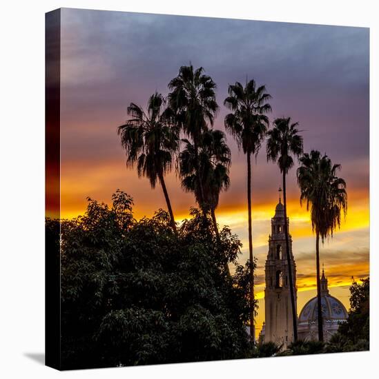 Sunset at Balboa Park in San Diego, Ca-Andrew Shoemaker-Premier Image Canvas