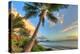 Sunset at beach, Wailea, Maui, Hawaii, USA-Stuart Westmorland-Premier Image Canvas