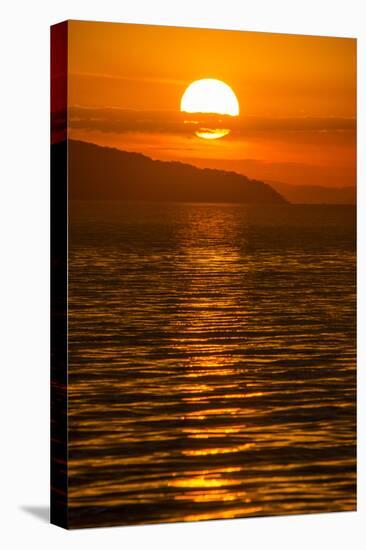 Sunset at Cape Maclear, Lake Malawi, Malawi, Africa-Michael Runkel-Premier Image Canvas