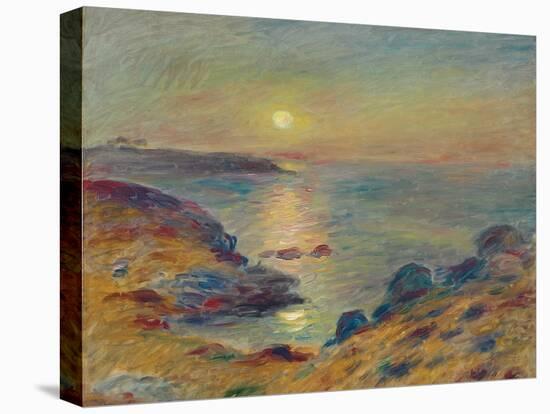 Sunset at Douarnenez, C. 1883-Pierre-Auguste Renoir-Premier Image Canvas