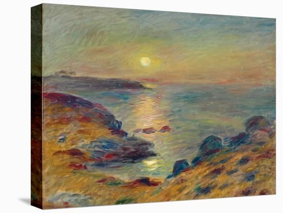 Sunset at Douarnenez, Ca, 1883-Pierre-Auguste Renoir-Premier Image Canvas