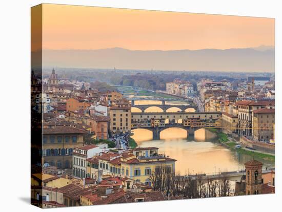 Sunset at Florence-Olena Suvorova-Premier Image Canvas