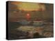 Sunset at Land's End, Cornwall-Albert Julius Olsson-Premier Image Canvas