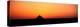 Sunset at Mont Saint Michel Normandy France-null-Premier Image Canvas