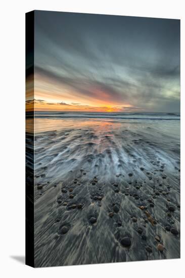 Sunset at Ponto Beach in Carlsbad, Ca-Andrew Shoemaker-Premier Image Canvas