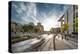 Sunset at Reichstag and River Spree, Berlin, Germany-Sabine Lubenow-Premier Image Canvas