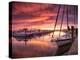 Sunset at Stuart Marina, Florida-Frances Gallogly-Premier Image Canvas