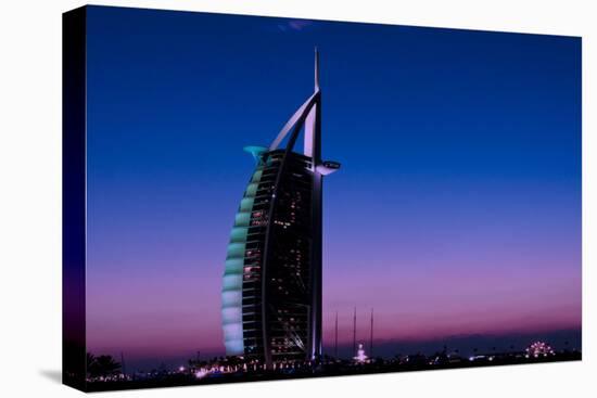 Sunset at the Burj Al Arab, Dubai, United Arab Emirates-Bill Bachmann-Premier Image Canvas