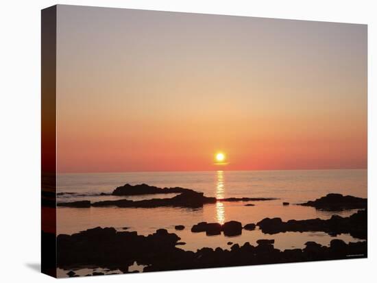 Sunset at the Sea-null-Premier Image Canvas