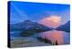 Sunset at Waterton Lakes National Park, Alberta, Canada-Stocktrek Images-Premier Image Canvas
