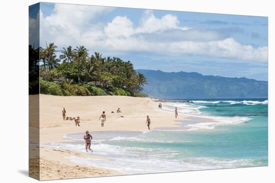Sunset Beach, North Shore, Oahu, Hawaii, United States of America, Pacific-Michael DeFreitas-Premier Image Canvas