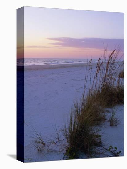 Sunset, Bradenton Beach, Anna Maria Island, Gulf Coast, Florida, USA-Fraser Hall-Premier Image Canvas
