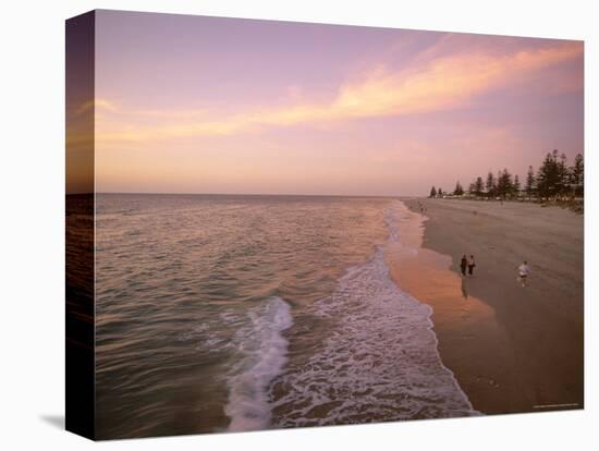 Sunset, Brighton Beach, Adelaide, South Australia, Australia-Neale Clarke-Premier Image Canvas