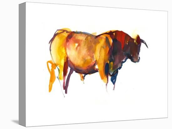 Sunset Bull, 2010-Mark Adlington-Premier Image Canvas