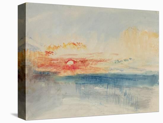 Sunset, C.1845-J. M. W. Turner-Premier Image Canvas