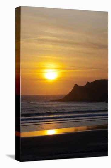 Sunset, Cape Kiwanda, Oregon, USA-Jamie & Judy Wild-Premier Image Canvas