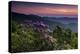 Sunset, Cowee Mountain Landscape, Blue Ridge Parkway, North Carolina-Howie Garber-Premier Image Canvas