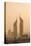 Sunset Engulfs the Jumeirah Emirates Towers Hotel Dubai, Uae-Michael DeFreitas-Premier Image Canvas
