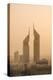 Sunset Engulfs the Jumeirah Emirates Towers Hotel Dubai, Uae-Michael DeFreitas-Premier Image Canvas