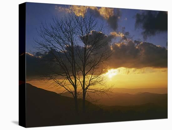 Sunset from Appalachian Trail, Shenandoah National Park, Virginia, USA-Charles Gurche-Premier Image Canvas