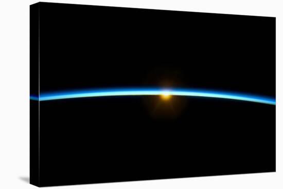 Sunset From Earth Orbit-null-Premier Image Canvas