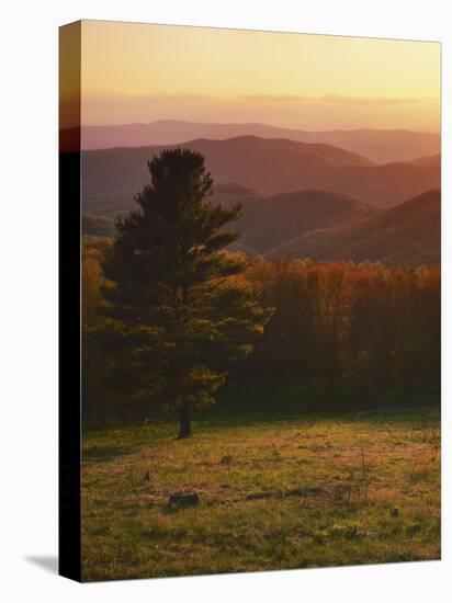 Sunset from Hazeltop Ridge, Shenandoah National Park, Virginia, USA-Charles Gurche-Premier Image Canvas